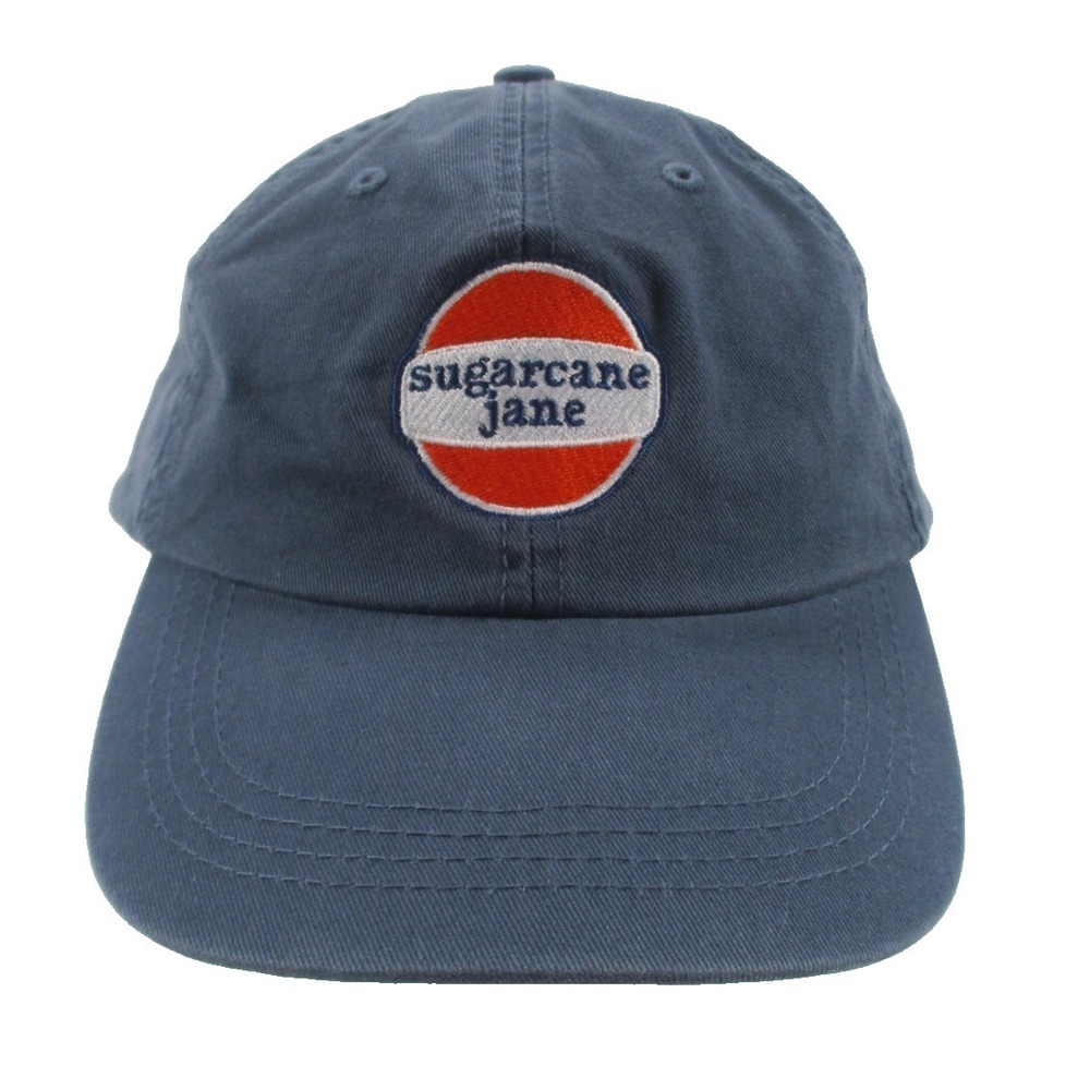 Sugarcane Jane southern band Strap back Blue baseball Hat Cap